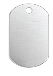 Dog Tag- Premium Stamping Blanks