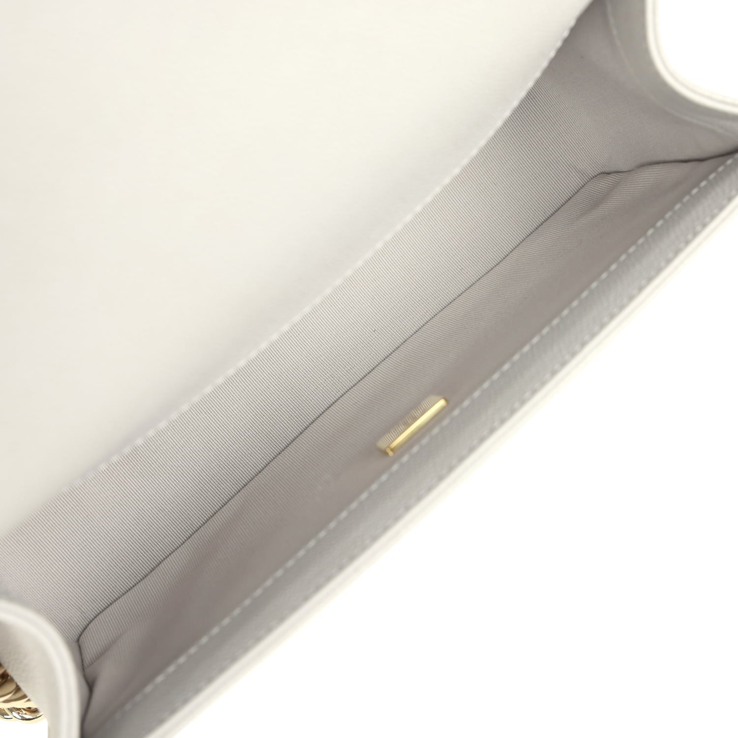 Medium Boy Bag Light Grey Caviar Light Gold Hardware