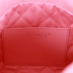 Mini 22 Bag Pink Calfskin Silver Hardware