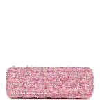 Small Kelly Shopper Pink Tweed Brushed Gold Hardware