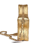 Star Bag Metallic Gold Lambskin Gold Hardware