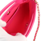 Nano 31 Shopper Hot Pink Shiny Aged Calfskin Gold Hardware