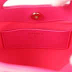 Nano 31 Shopper Hot Pink Shiny Aged Calfskin Gold Hardware