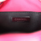CC Star Bag Fuchsia and Black Satin Black Metal Hardware