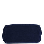 CC Beach Tote Bag & Towel Set Navy Blue Canvas & Terry