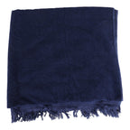 CC Beach Tote Bag & Towel Set Navy Blue Canvas & Terry