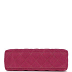 Small Kelly Shopper Pink Washed Denim Brushed Gold Hardware