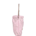 Mini 22 Bag Pink Shiny Calfskin Brushed Gold Hardware