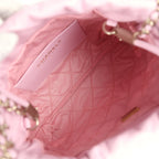 Mini 22 Bag Pink Shiny Calfskin Brushed Gold Hardware