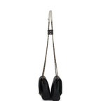 Twins Side Pack Black Lambskin Faux Pearls & Brushed Gold Hardware