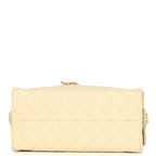 Medium 25 Hobo Bag Light Beige Caviar Antique Gold Hardware