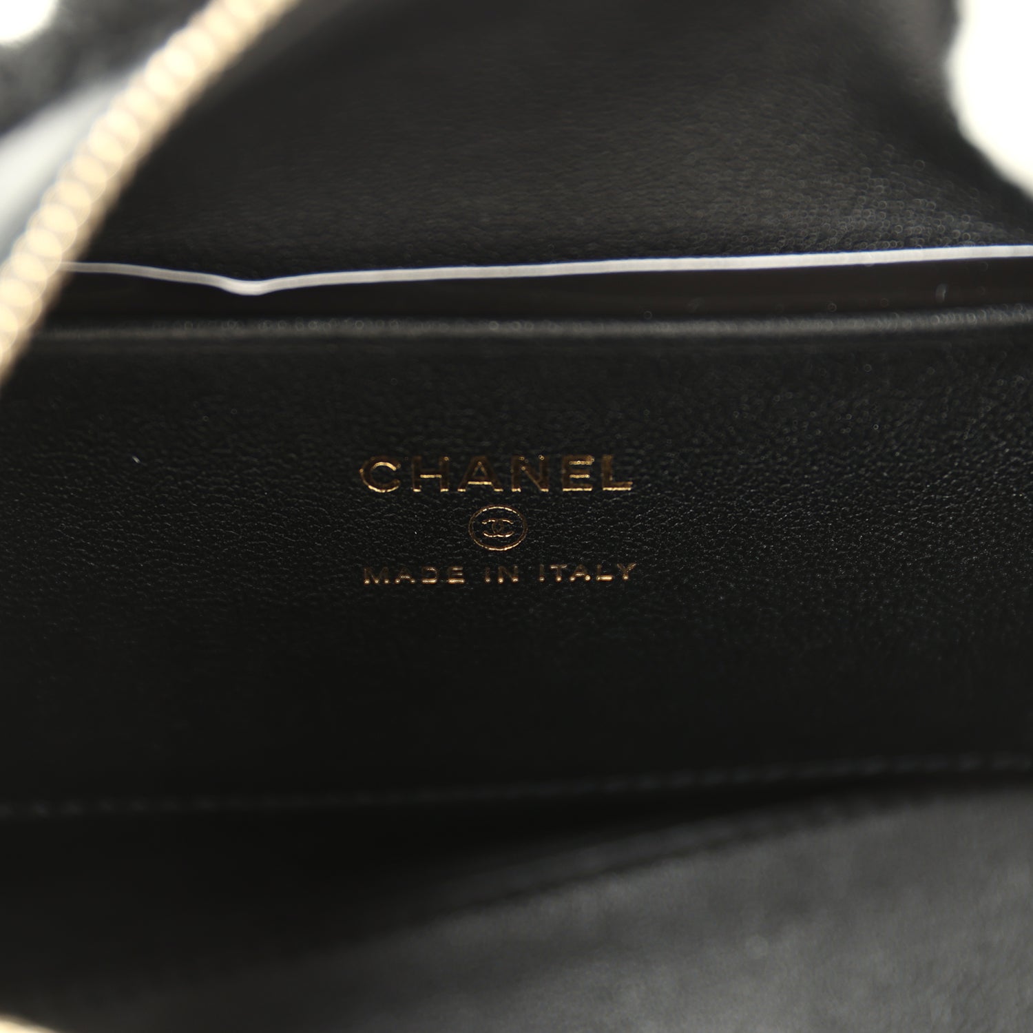 Mini Timeless Classic Barrel Bag with Chain Black Shearling Light Gold Hardware