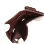 Small Classic Flap Wallet Dark Brown Shiny Caviar Light Gold Hardware