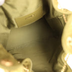 Medium 25 Hobo Bag Khaki Suede Antique Gold Hardware