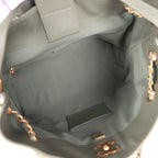 Small Coco Hobo Bag Khaki Calfskin Antique Gold Hardware
