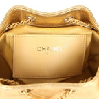 Mini 25 Hobo Bag Metallic Gold Caviar Caviar Antique Gold Hardware
