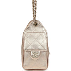 Mini 25 Hobo Bag Metallic Rose Gold Caviar Caviar Light Gold Hardware