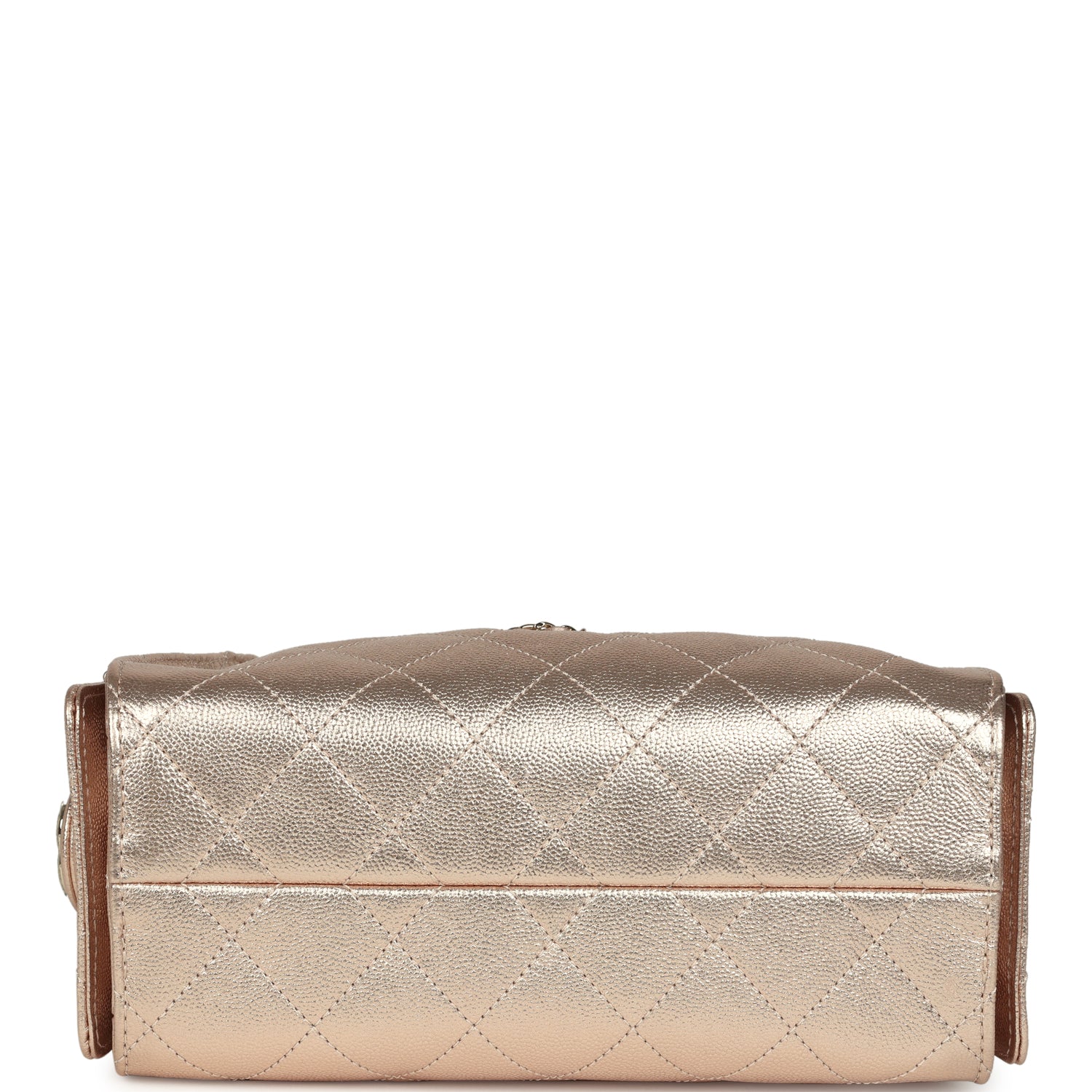 Mini 25 Hobo Bag Metallic Rose Gold Caviar Caviar Light Gold Hardware