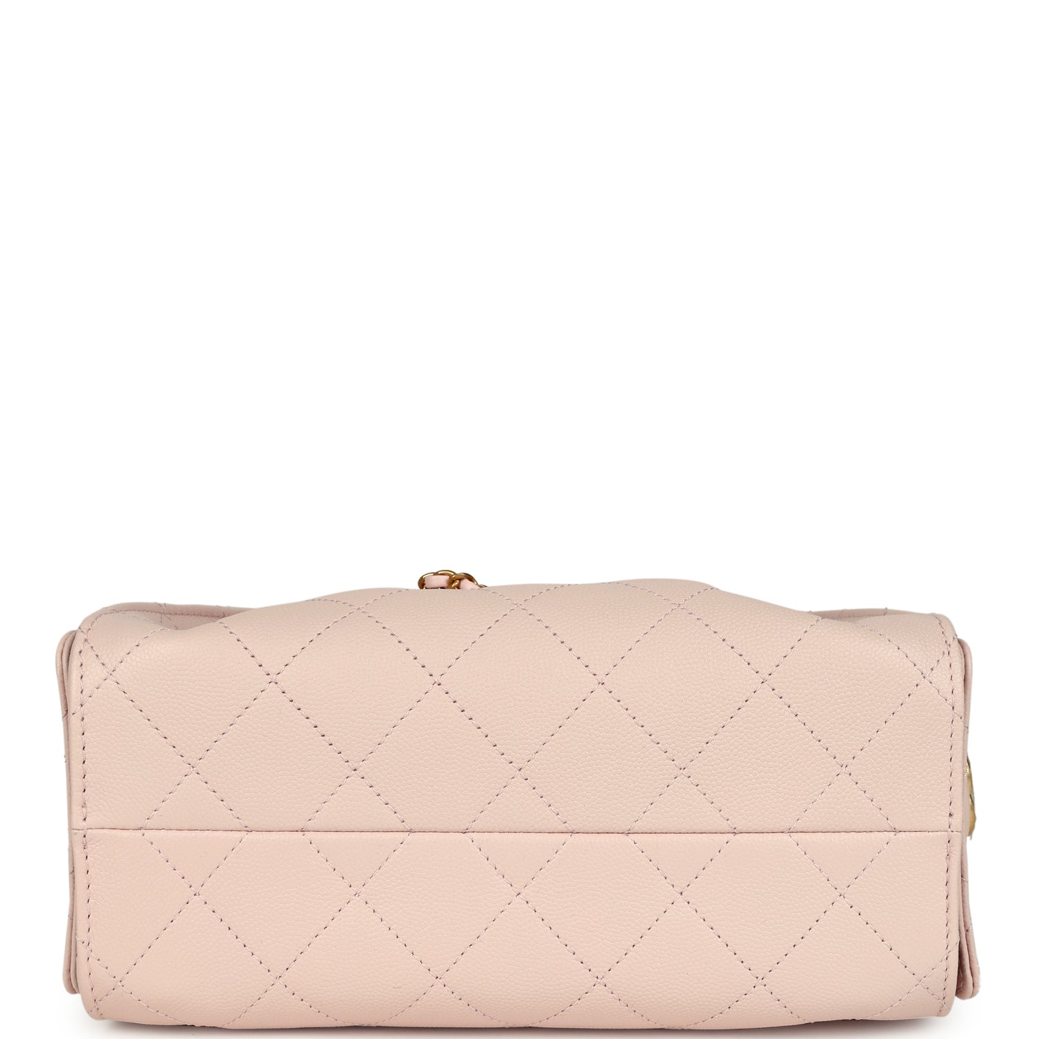 Mini 25 Hobo Bag Light Pink Caviar Antique Gold Hardware