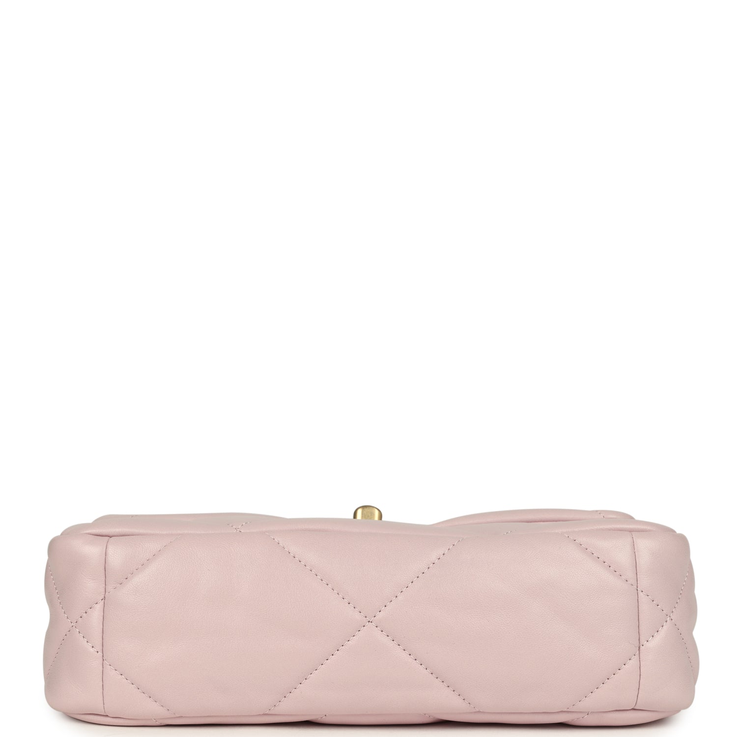 Medium 19 Flap Bag Light Pink Shiny Lambskin Mixed Metal Hardware