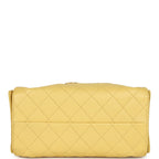 Small 25 Hobo Bag Yellow Caviar Antique Gold Hardware