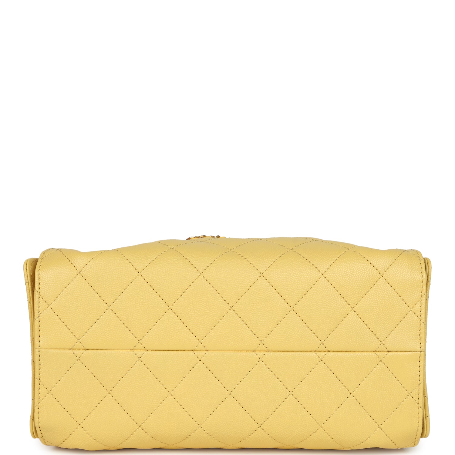 Small 25 Hobo Bag Yellow Caviar Antique Gold Hardware