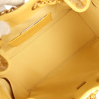Small 25 Hobo Bag Yellow Caviar Antique Gold Hardware