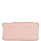 Small 25 Hobo Bag Light Pink Caviar Antique Gold Hardware