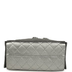 Small 25 Hobo Bag Metallic Anthracite Caviar Silver Hardware