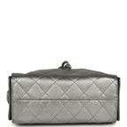 Mini 25 Hobo Bag Anthracite Metallic Caviar Silver Hardware
