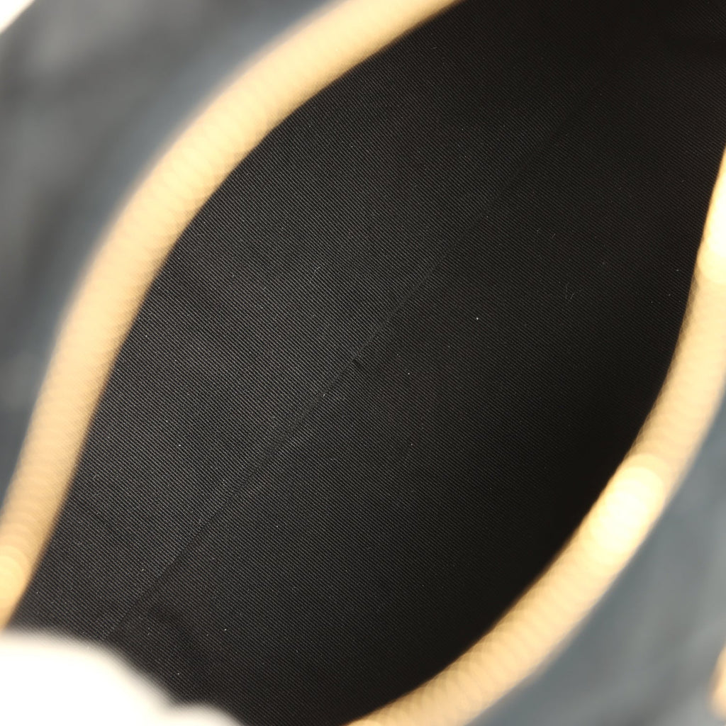 Small Bowling Bag Black Suede Antique Gold Hardware