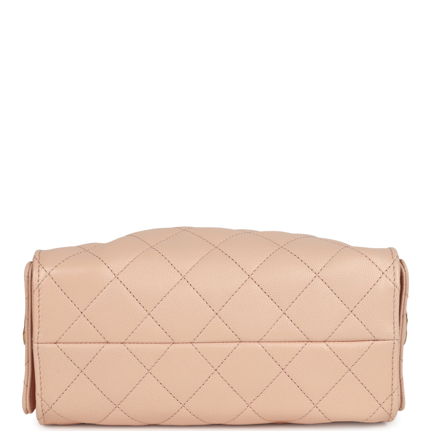 Mini 25 Hobo Bag Light Pink Caviar Antique Gold Hardware