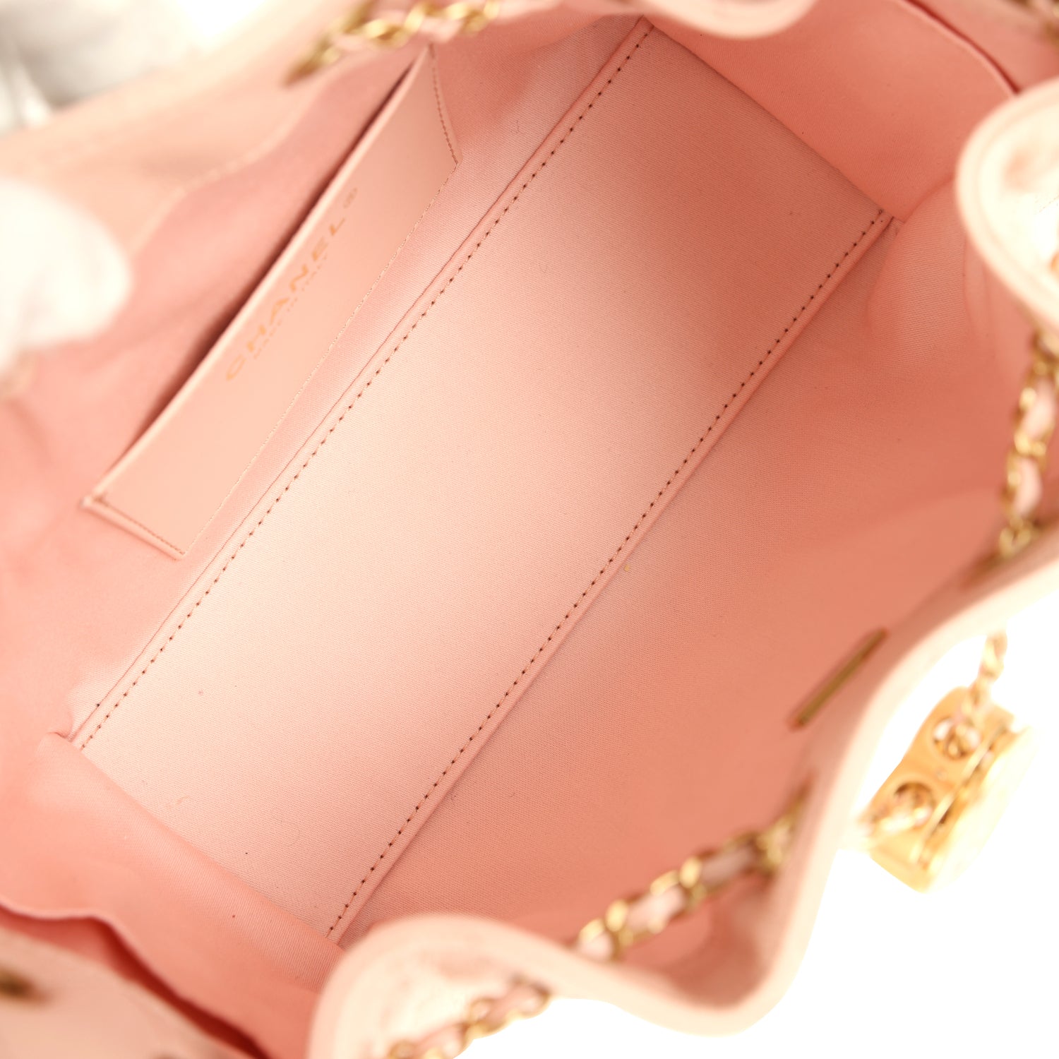 Mini 25 Hobo Bag Light Pink Caviar Antique Gold Hardware