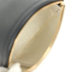 Coco Beach Ball Bag Black and White Calfskin Antique Gold Hardware