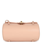 Preppy Coco Bowling Bag Light Pink Shiny Caviar Brushed Gold Hardware