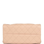 Small 25 Hobo Bag Light Pink Caviar Antique Gold Hardware