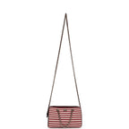 Mini Timeless Classic Barrel Bag with Chain Burgundy Multi Crochet and Burgundy Lambskin Light Gold Hardware