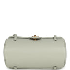 Preppy Coco Bowling Bag Light Green Shiny Caviar Brushed Gold Hardware