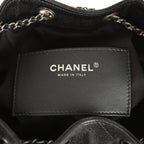 Small 25 Hobo Bag Black Shiny Caviar Aged Ruthenium Hardware