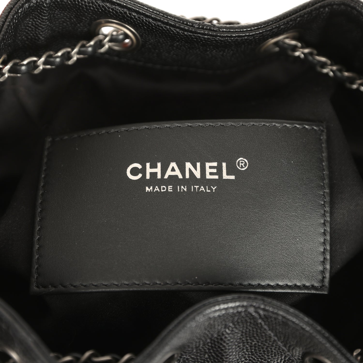 Small 25 Hobo Bag Black Shiny Caviar Aged Ruthenium Hardware