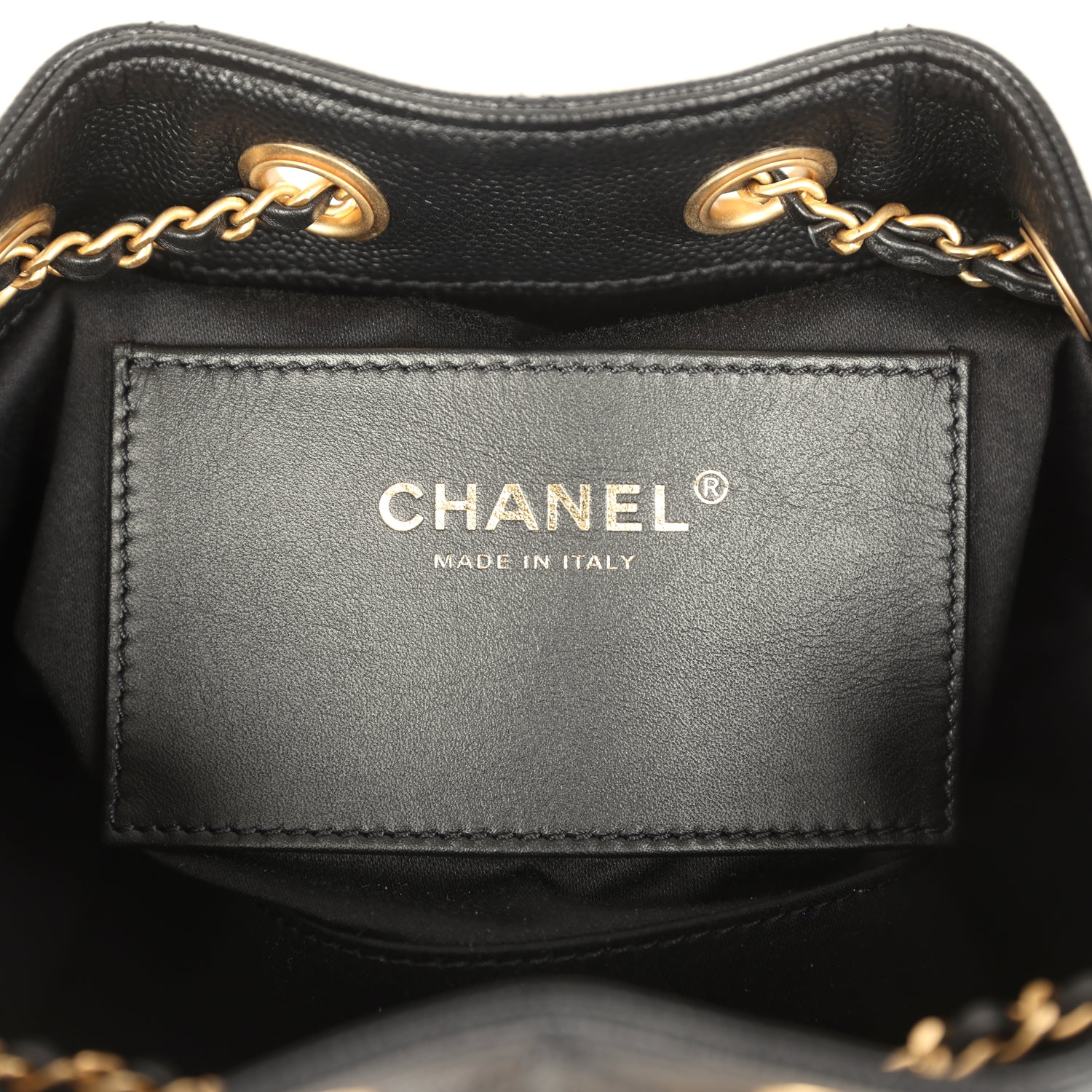 Mini 25 Hobo Bag Black Caviar Antique Gold Hardware