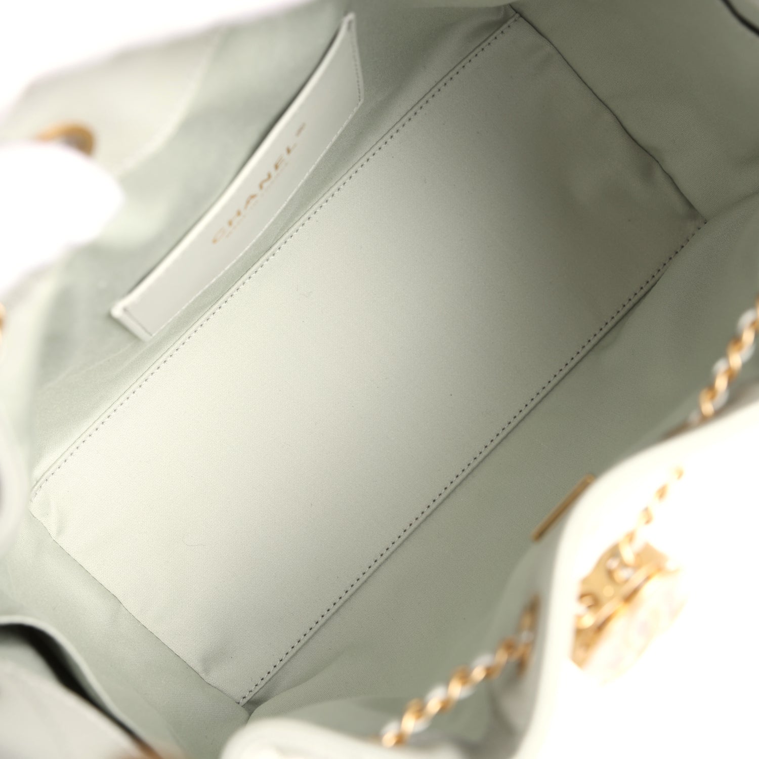 Small 25 Hobo Bag Light Green Caviar Antique Gold Hardware
