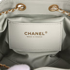 Small 25 Hobo Bag Light Green Caviar Antique Gold Hardware