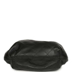 Small Pouch Black Shiny Lambskin Tortoiseshell Hardware