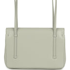 Small Preppy Coco Flap Bag Light Green Shiny Caviar Brushed Gold Hardware