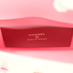 Mini Preppy Coco Clutch with Straps Pink Shiny Caviar Brushed Gold Hardware