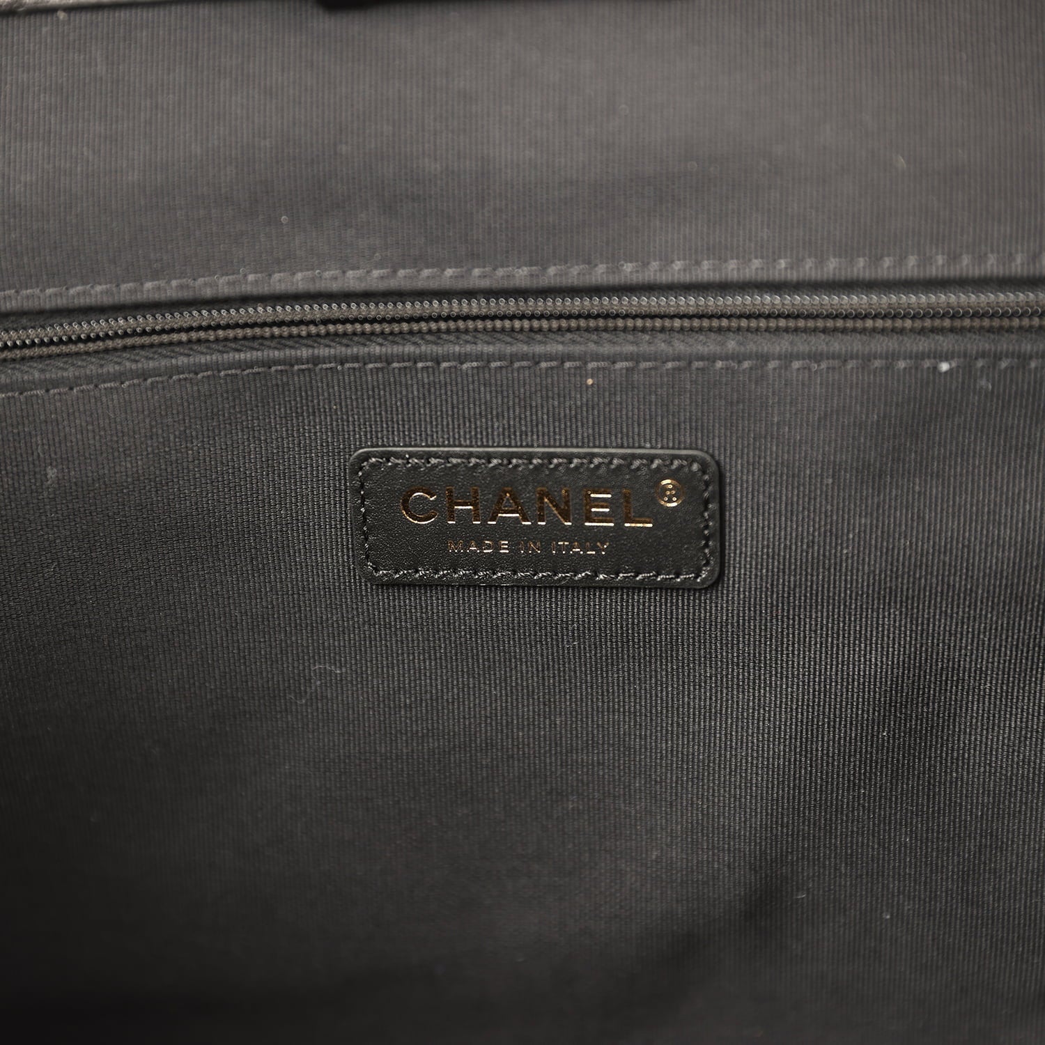 Small Coco Base Hobo Bag Brown Suede and Black Shiny Lambskin Brushed Gold Hardware