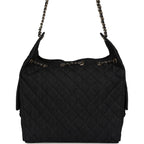 Medium 25 Hobo Bag Dark Denim Light Gold Hardware