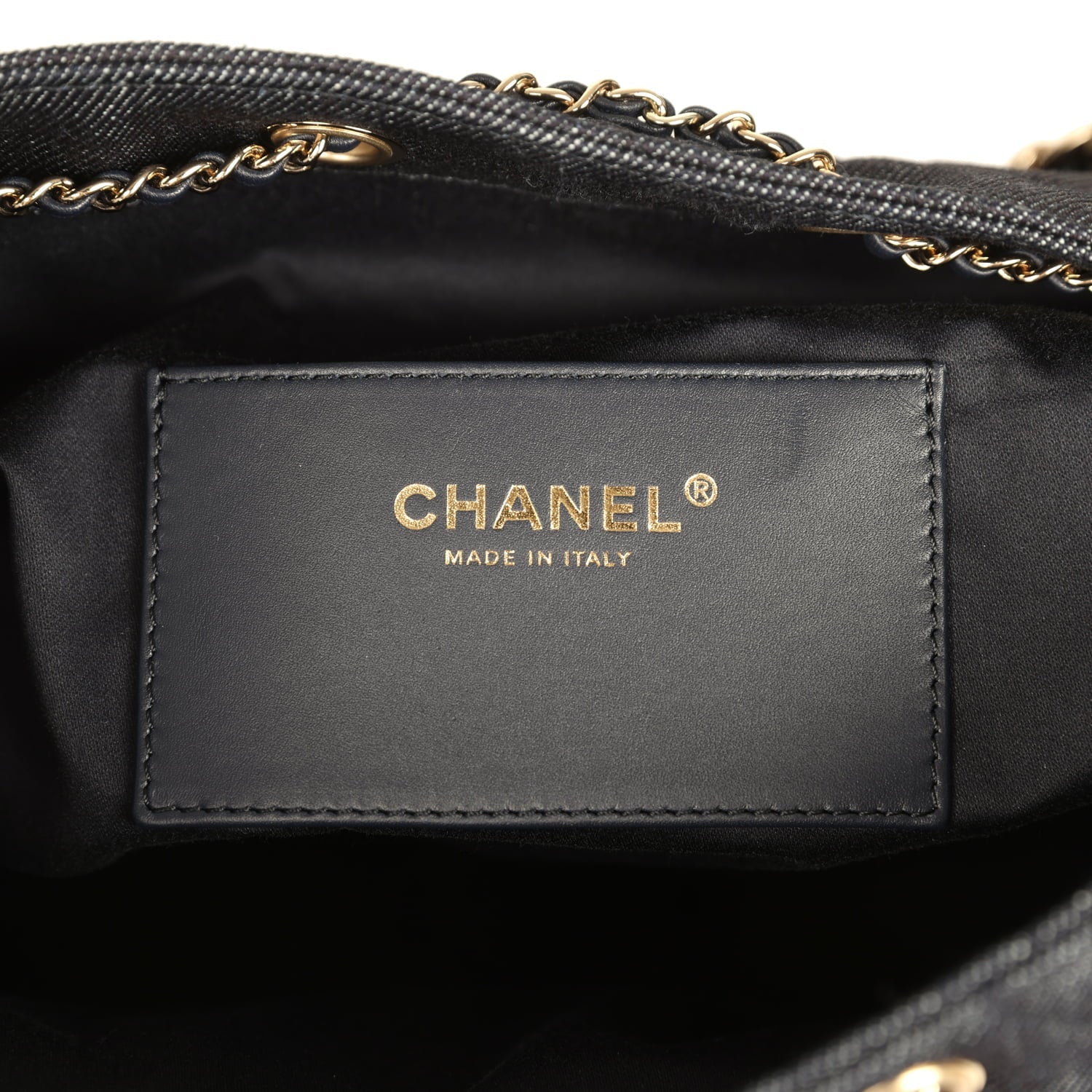 Medium 25 Hobo Bag Dark Denim Light Gold Hardware