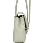 Mini Preppy Coco Clutch with Straps Light Green Shiny Caviar Brushed Gold Hardware